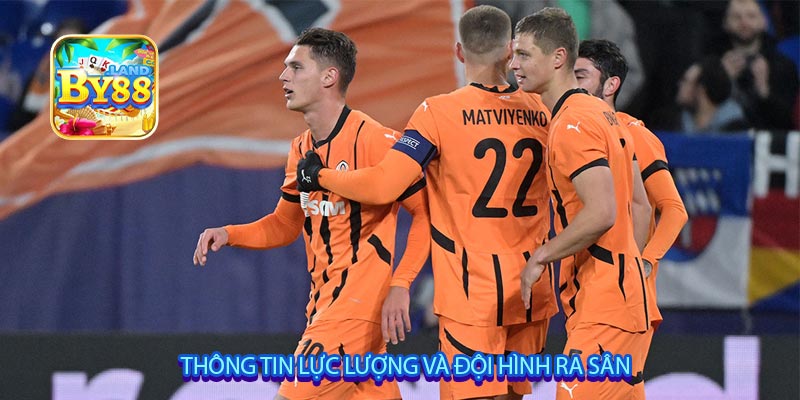 Thông tin lực lượng và đội hình ra sân